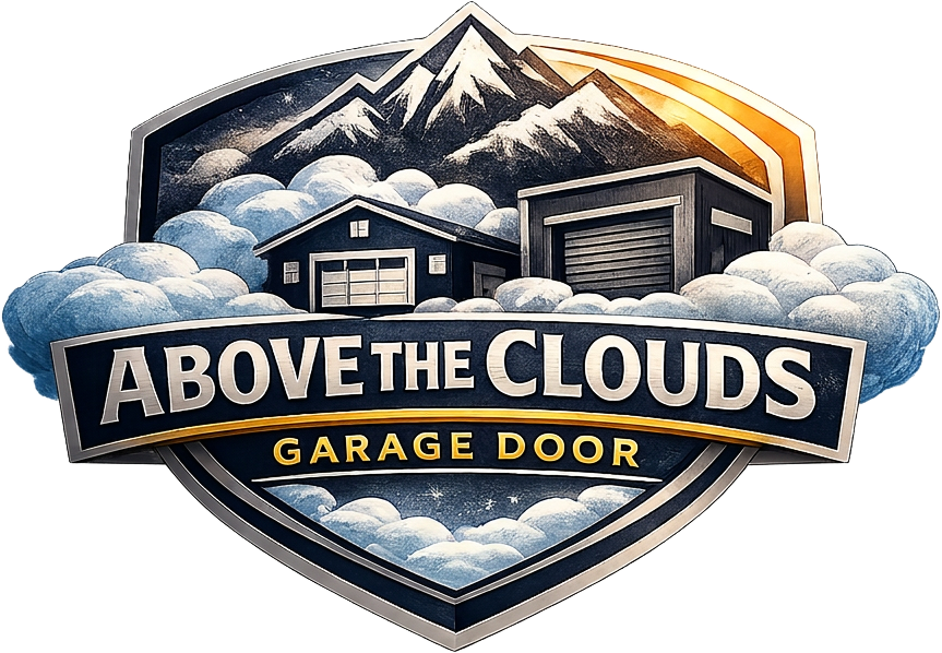 Above The Clouds Garage Door